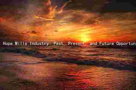 Hope Mills Industry: Past, Present, and Future Opportunities
