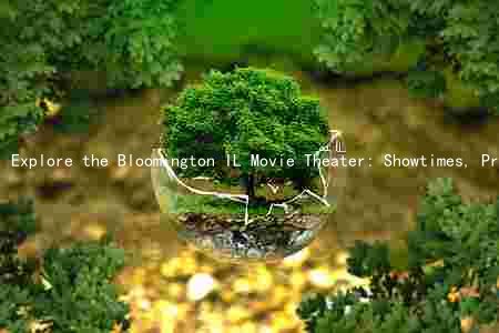 Explore the Bloomington IL Movie Theater: Showtimes, Promotions, Ratings, Events, and Seating Chart