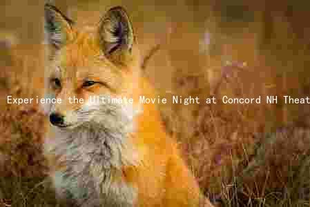 Experience the Ultimate Movie Night at Concord NH Theaters: From Blockbusters to Independent Flicks, Unbeatable Prices, and Unforgettable Seating